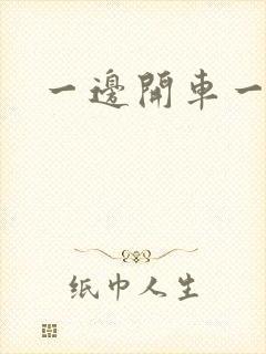 一边开车一边做