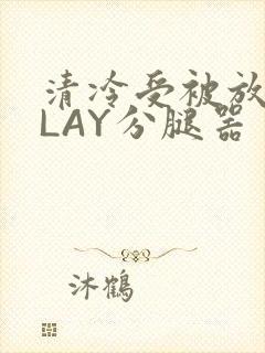 清冷受被放置PLAY分腿器