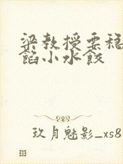 梁教授要稳住肉馅小水饺