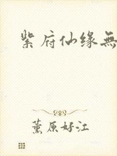 紫府仙缘无弹窗