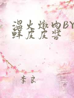 温火炖肉BY海鲜皮皮酱