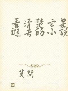 看清楚它是怎么进去的小说