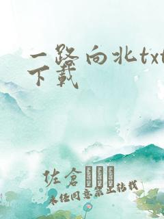 一路向北txt下载