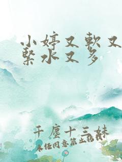 小婷又软又嫩又紧水又多