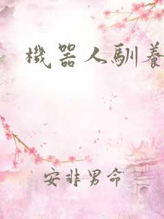 机器人驯养手札