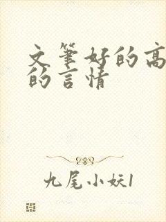 文笔好的高质量的言情