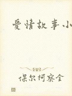 爱情故事小说