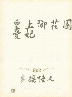 皇上御花园中要爱妃