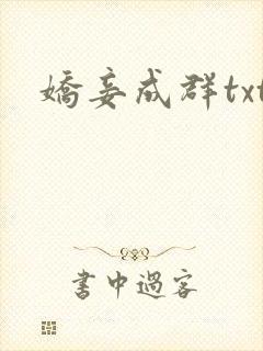 娇妾成群txt