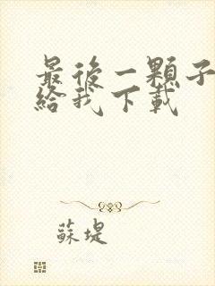 最后一颗子弹留给我下载