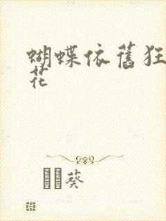 蝴蝶依旧狂恋着花