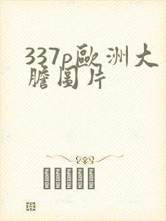 337p欧洲大胆图片