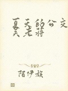 夏天的公交车老吴老蒋