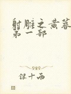 射雕之黄蓉新传第一部