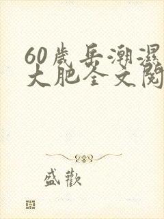 60岁岳潮湿的大肥全文阅读