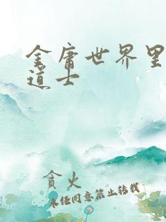 金庸世界里的小道士