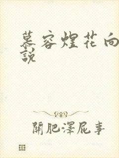 慕容煜花向晚小说