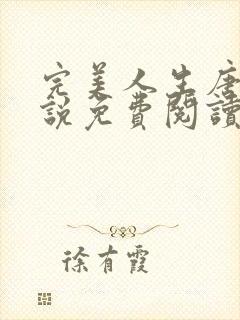 完美人生唐诚小说免费阅读