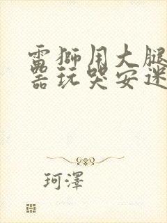 雷狮用大腿支撑器玩哭安迷修