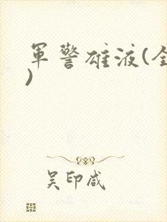 军警雄液(全篇)