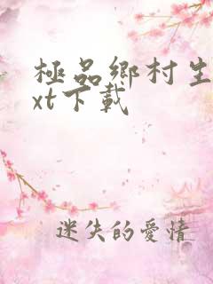 极品乡村生活txt下载