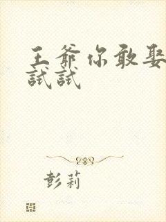 王爷你敢娶小三试试