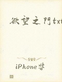 欲望之门txt