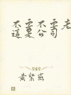 不要不要老板别这是公司