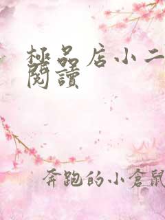极品店小二全文阅读