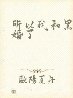 所以我和黑粉结婚了