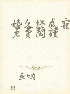 婚久终成宠全文免费阅读