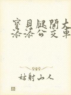 宝贝腿开大点我添添公交车