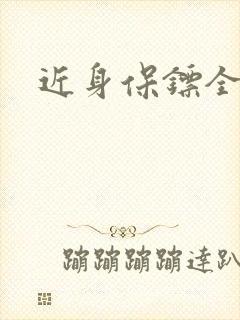 近身保镖全集