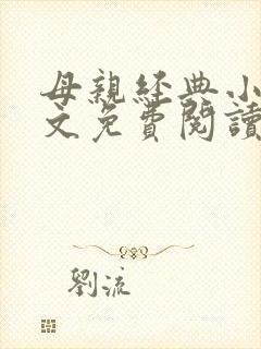 母亲经典小说全文免费阅读