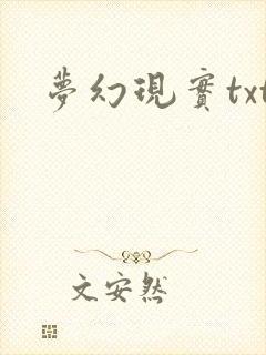 梦幻现实txt