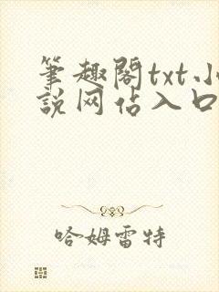 笔趣阁txt小说网站入口