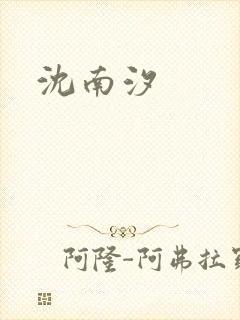 沈南汐