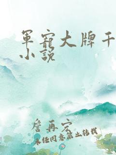 军宠大牌千金 小说