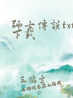 师士传说txt下载