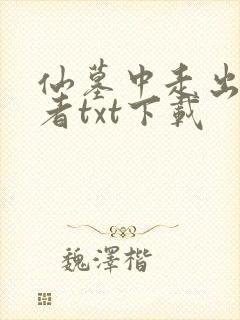 仙墓中走出的强者txt下载