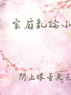 家庭乱论小说