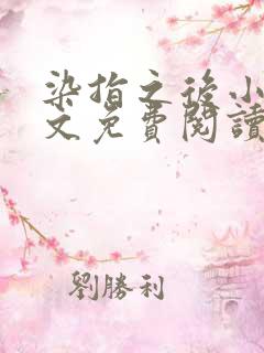 染指之后小说全文免费阅读