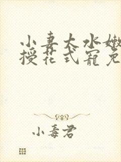 小妻太水嫩陆教授花式宠免费阅读视频