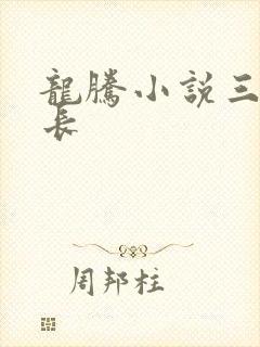 龙腾小说三宝局长