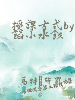 授课方式by肉馅小水饺