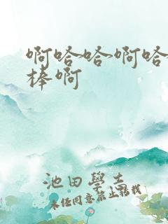 啊哈哈啊哈哈好棒啊