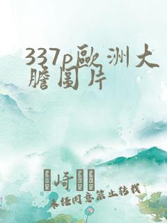 337p欧洲大胆图片