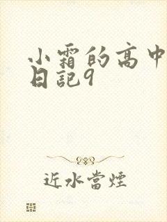 小霜的高中成长日记9