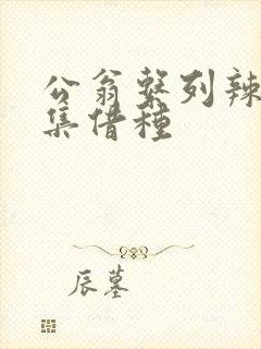 公翁系列辣文全集借种