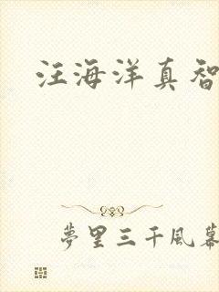 汪海洋真智师太